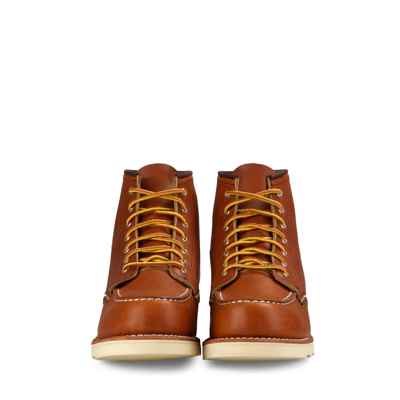 Oro Legacy: Classic 6-Inch Moc Toe Boots for Her - Timeless Style and Comfort.