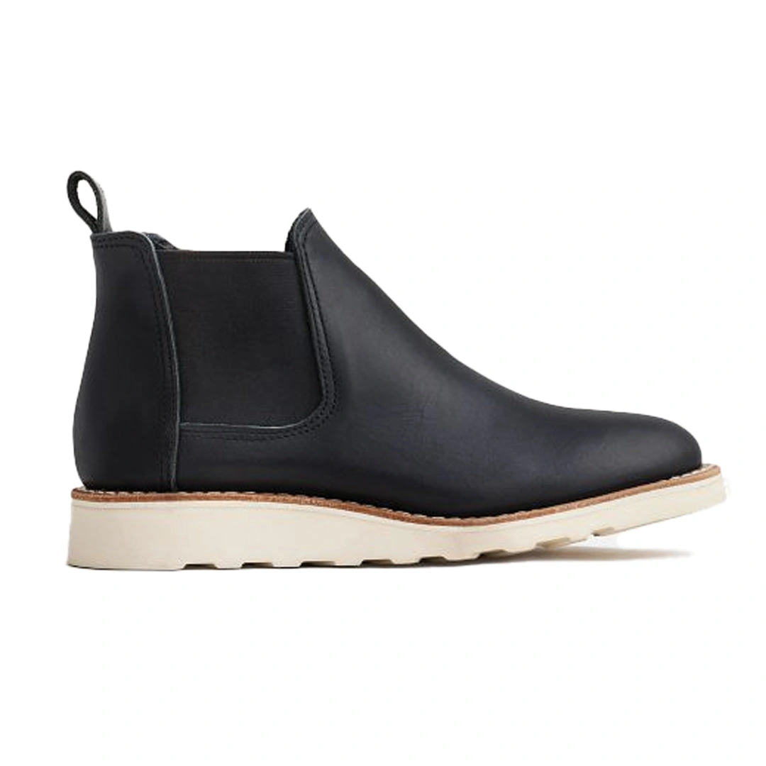 Chelsea Boots: Boundary Black – Sleek 6-Inch Style for Her